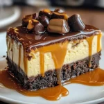 Caramel Brownie Cheesecake