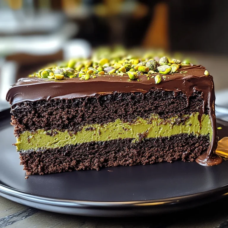 Dubai Chocolate Cake