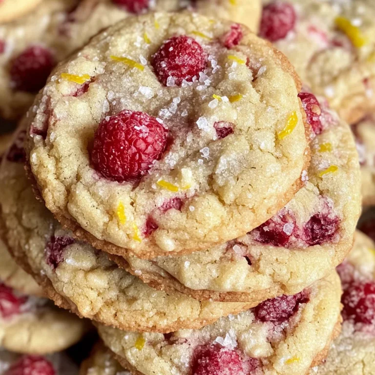 Lemon Raspberry Cookies