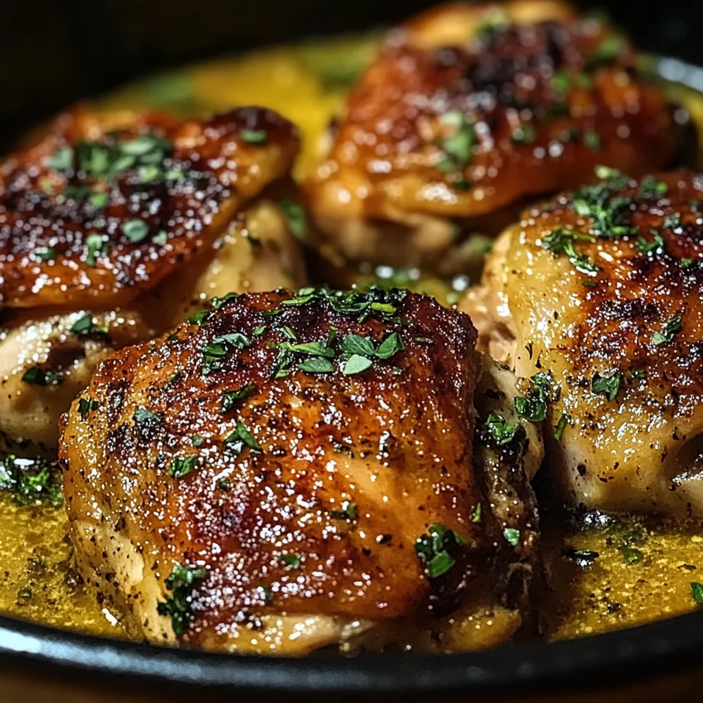 Slow Cooker Chicken Thighs