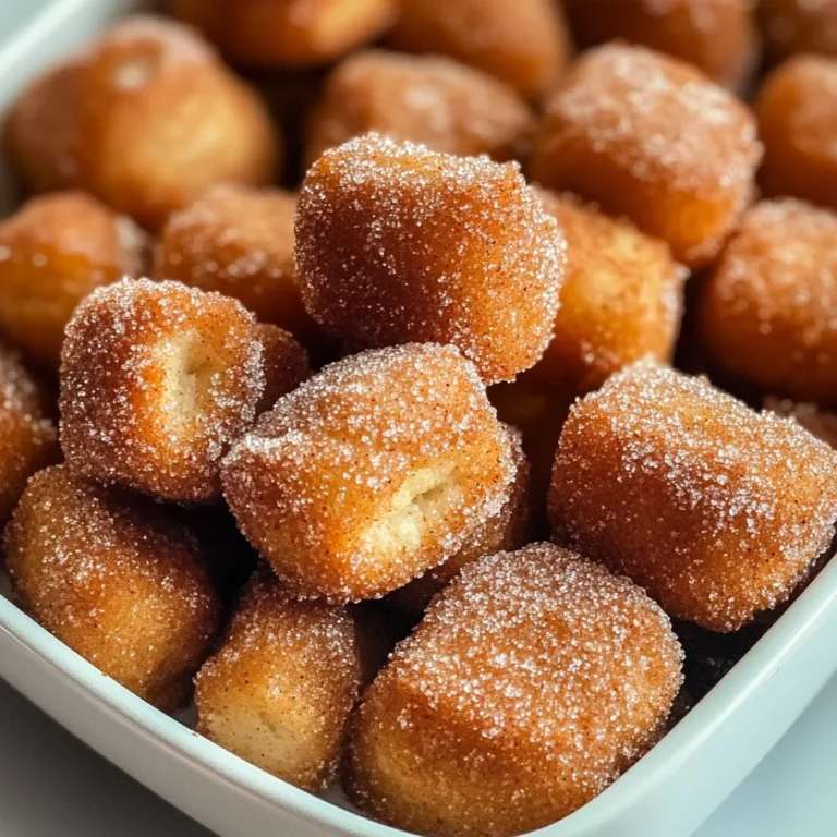 Sweet Air Fryer Churro Bites Recipe