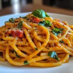 20-Min Roasted Red Pepper Pasta That Will Wow Anyone