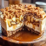 Apple Crumble Cheesecake