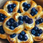 Cottage Cheese Blueberry Cloud Bread