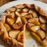 Easy Apple Galette with Rustic Crust