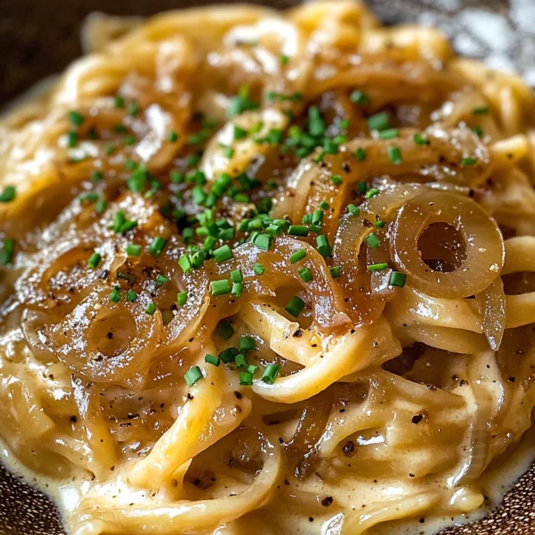 French Onion Pasta