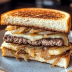 French Onion Patty Melt