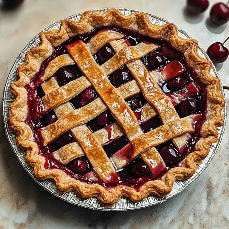 Fresh Cherry Pie
