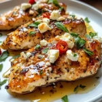Hot Honey Feta Chicken Dish: A Deliciously Spicy and Savory Recipe