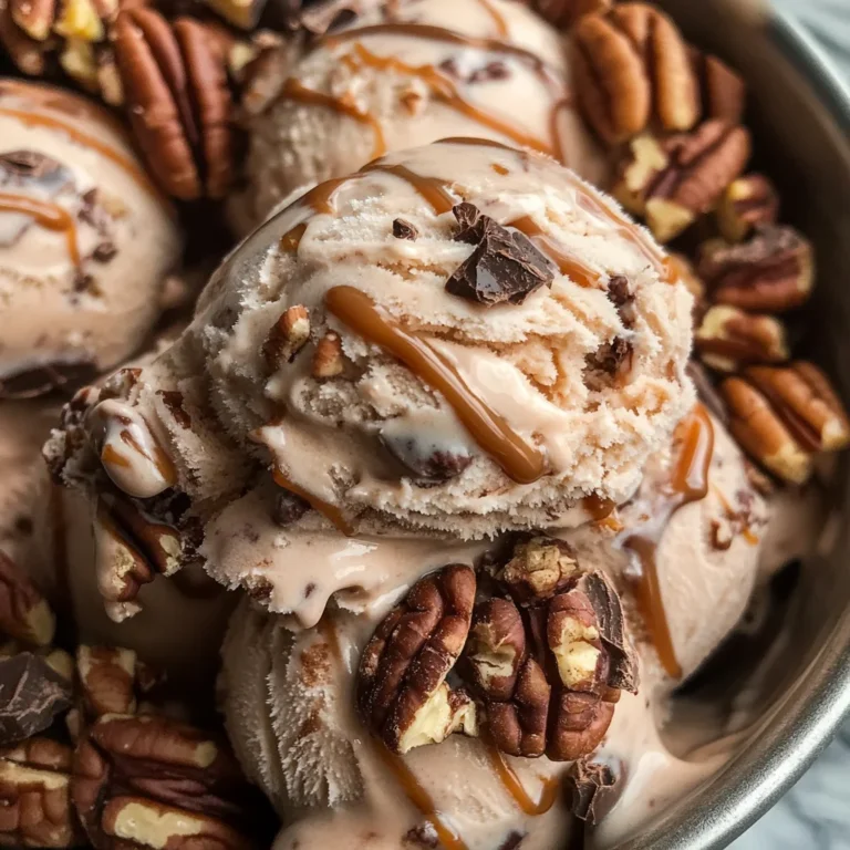No Churn Turtle Ice Cream