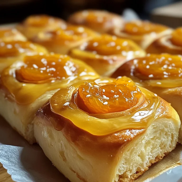 Orange Blossom Apricot Rolls