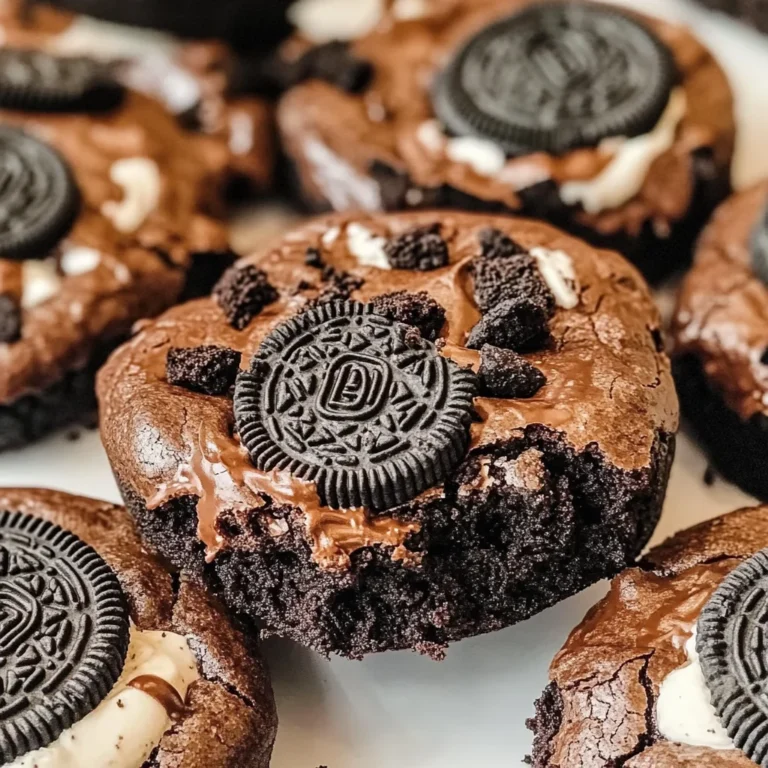 Oreo Brownie Cookies