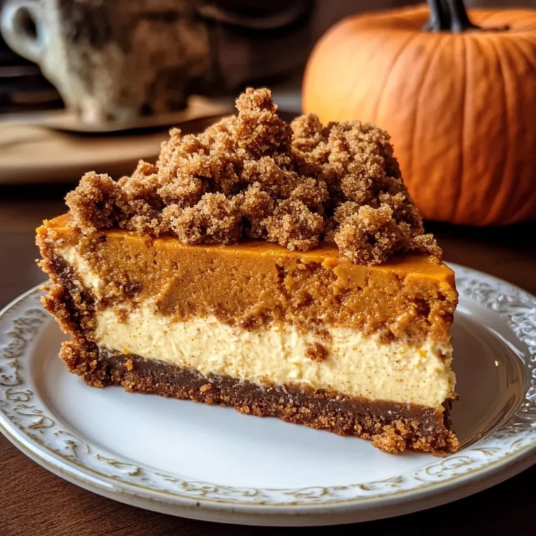 Pumpkin Streusel Cheesecake
