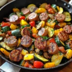 Sausage and Veggies Skillet
