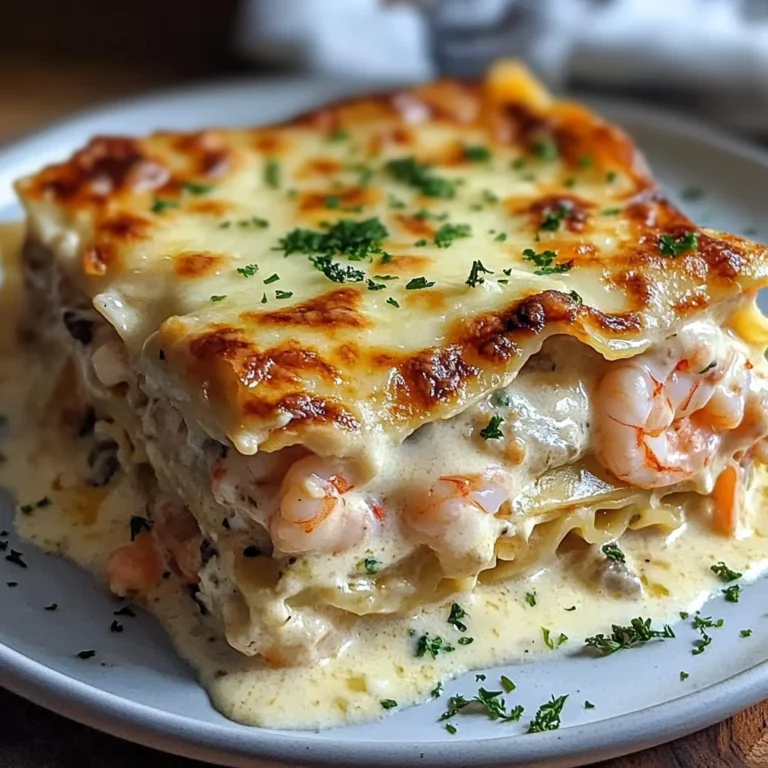 Seafood Lasagna
