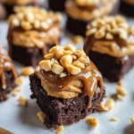 Snickers Brownie Bites