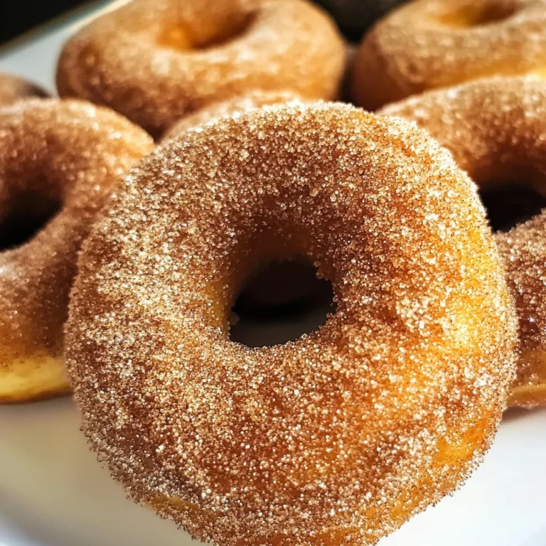 Spiced Apple Cider Baked Donuts
