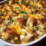 Stuffing & Chicken Casserole