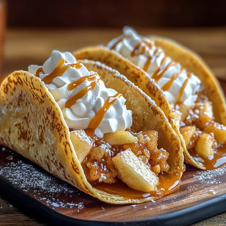 Apple Pie Tacos