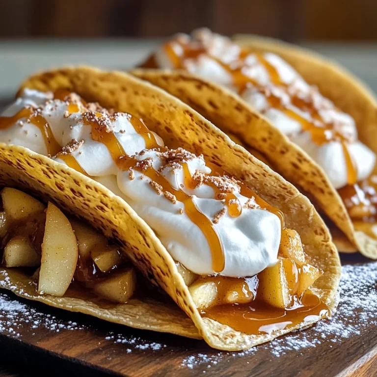 Apple Pie Tacos