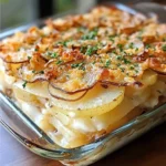 French Onion Potato Bake