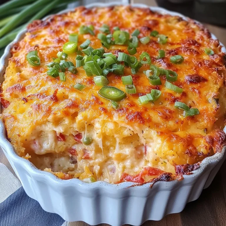 Pimento Cheese Hash Brown Casserole