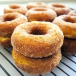 Pumpkin Cinnamon Sugar Donuts