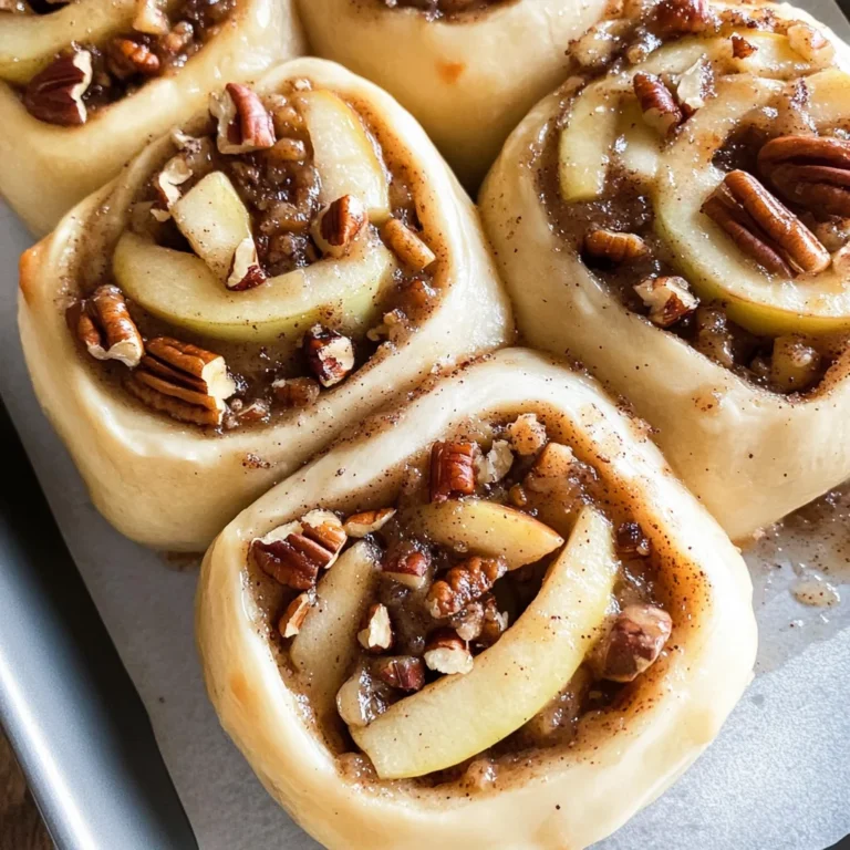 Soft-Baked Apple Cinnamon Rolls